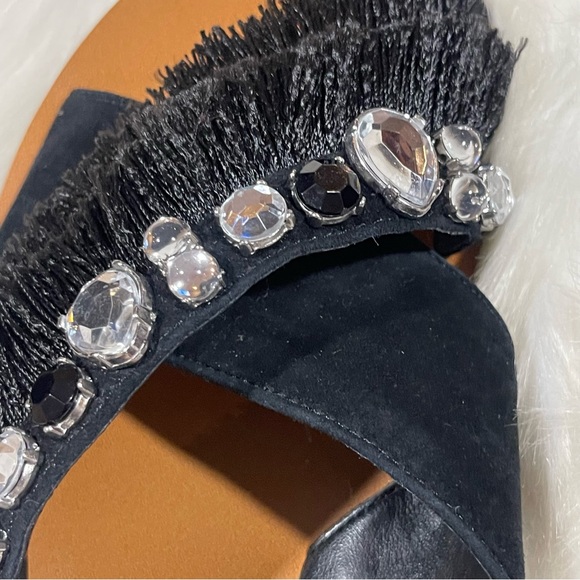 NWOT Vince Camuto Ampella Fringed Sandals - Picture 6 of 6